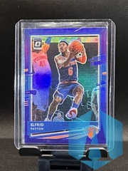 2020-21 Panini Donruss Optic ELFRID PAYTON #105 PURPLE PRIZM New York Knicks